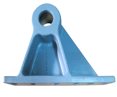 Hydraulic cylinder bracket of tipper