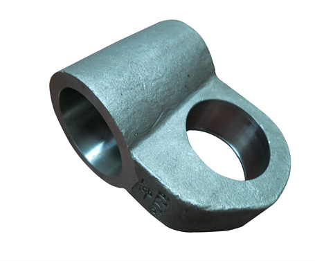 Offset bearing mount of truck