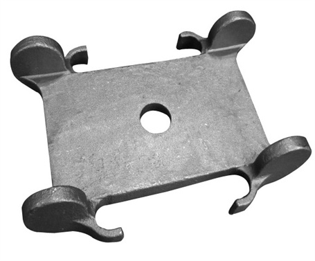 Top plate for truck axle