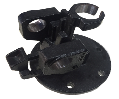 Control handle bracket of forklift