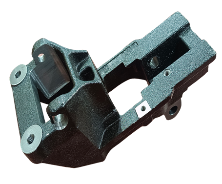 Shock absorber bracket of forklift