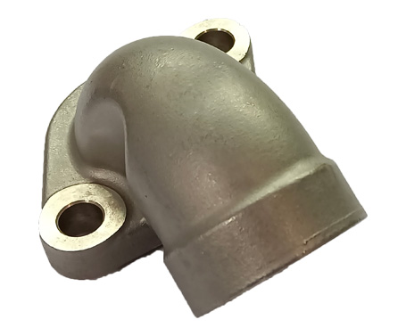 Flange mounting of automobile